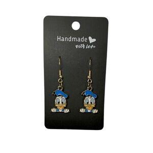 Handmade Disney Donald Duck Character Earrings
